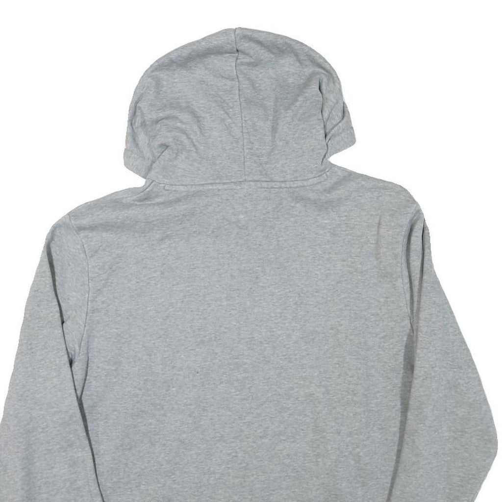PUMA Mens Grey Hoodie L Cotton Blend Pullover Casual Sweatshirt