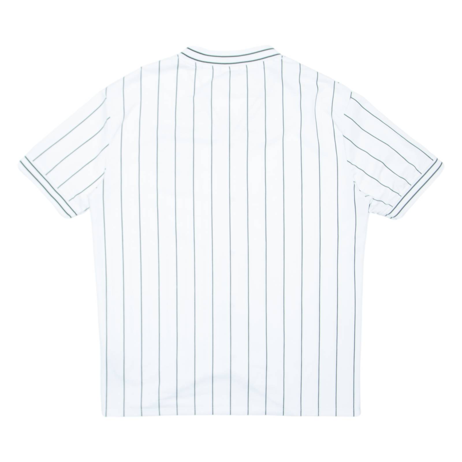 FB SISTER Striped Womens Jersey White V-Neck S