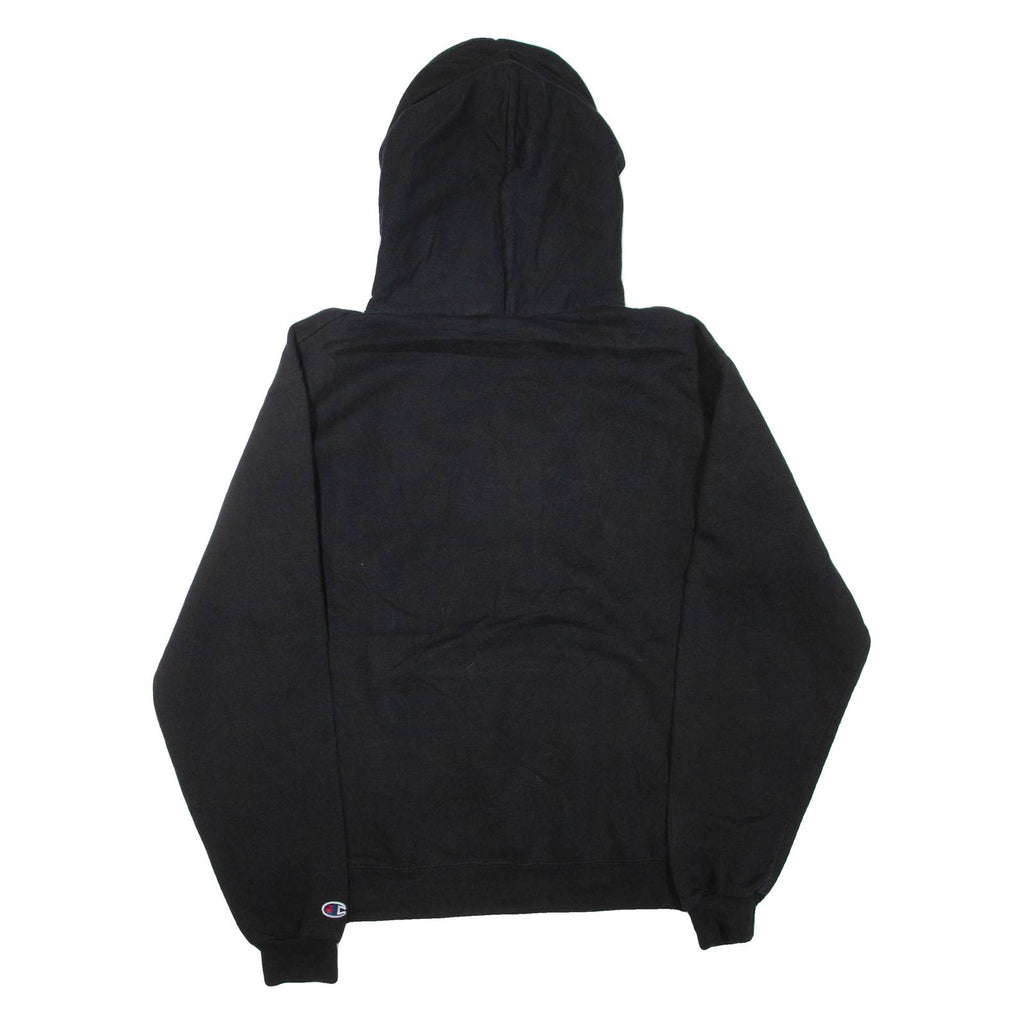 CHAMPION Mens Black Hoodie L