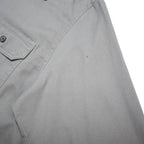 WRANGLER Mens Grey Shirt M Cotton Blend Long Sleeve Casual Workwear
