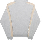 ADIDAS Womens Grey & Beige Hoodie UK 10 Cotton Blend Pullover Casual Sportswear