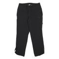 THE NORTH FACE Womens Nylon Black Regular Leg Trousers W30 L28 Outdoor Zip