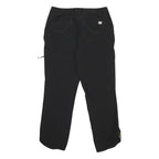 THE NORTH FACE Womens Nylon Black Regular Leg Trousers W30 L28 Outdoor Zip