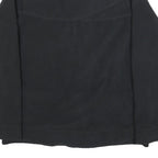 REEBOK Womens Black XL Polyester Zip Jacket Plain Lightweight Sportswear