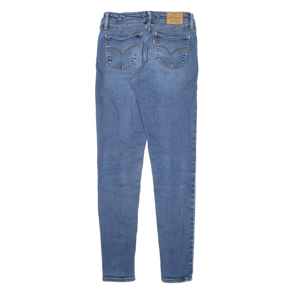 LEVI'S 711 BIG E Womens Jeans Blue Slim Skinny W25 L30