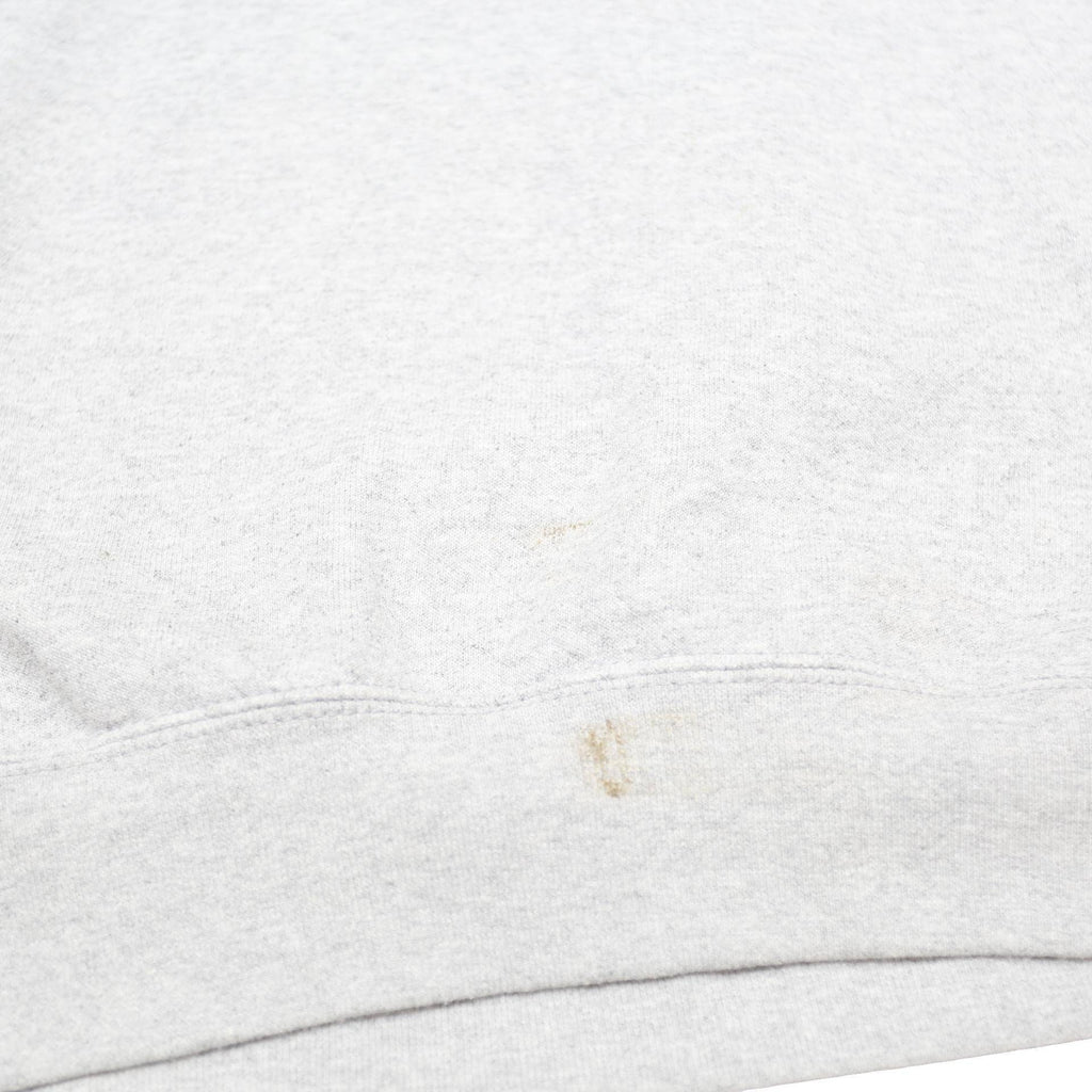CARHARTT Mens Grey Sweatshirt S Crew Neck Cotton Blend Pullover Graphic Print
