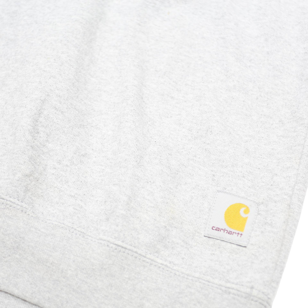CARHARTT Mens Grey Sweatshirt S Crew Neck Cotton Blend Pullover Graphic Print
