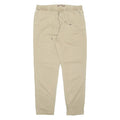 TOMMY HILFIGER Chino Mens Trousers Beige Regular Tapered W34 L32