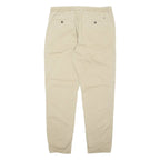 TOMMY HILFIGER Chino Mens Trousers Beige Regular Tapered W34 L32