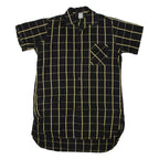 TUCH A.G Mens Shirt Black Check M