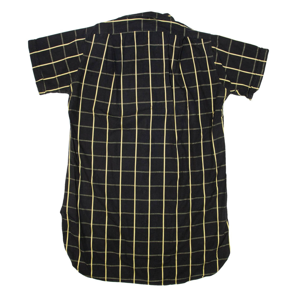 TUCH A.G Mens Shirt Black Check M