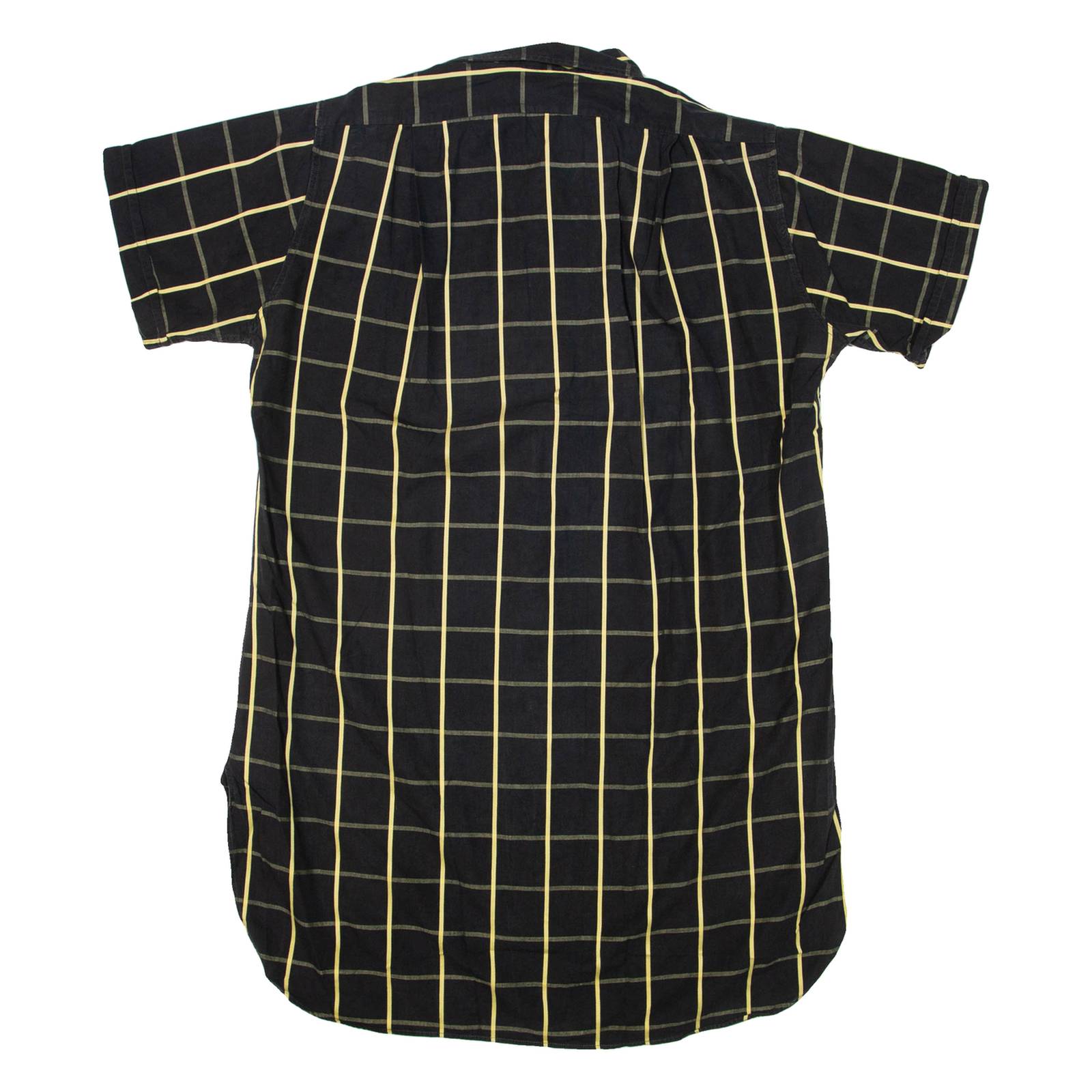 TUCH A.G Mens Shirt Black Check M
