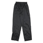 REEBOK Mens Joggers Black S W24 L29 Classic Straight Fit Lightweight Nylon