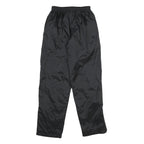 REEBOK Mens Joggers Black S W24 L29 Classic Straight Fit Lightweight Nylon