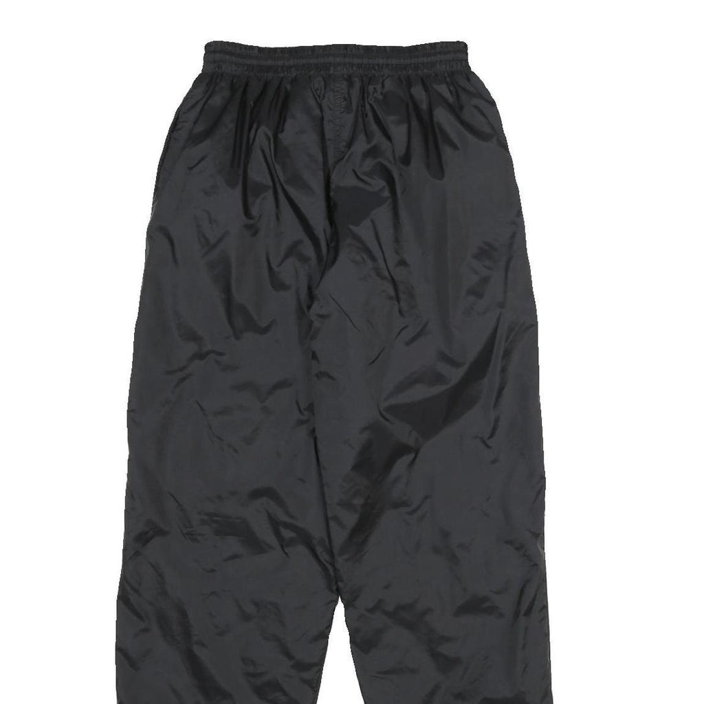 REEBOK Mens Joggers Black S W24 L29 Classic Straight Fit Lightweight Nylon