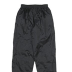 REEBOK Mens Joggers Black S W24 L29 Classic Straight Fit Lightweight Nylon