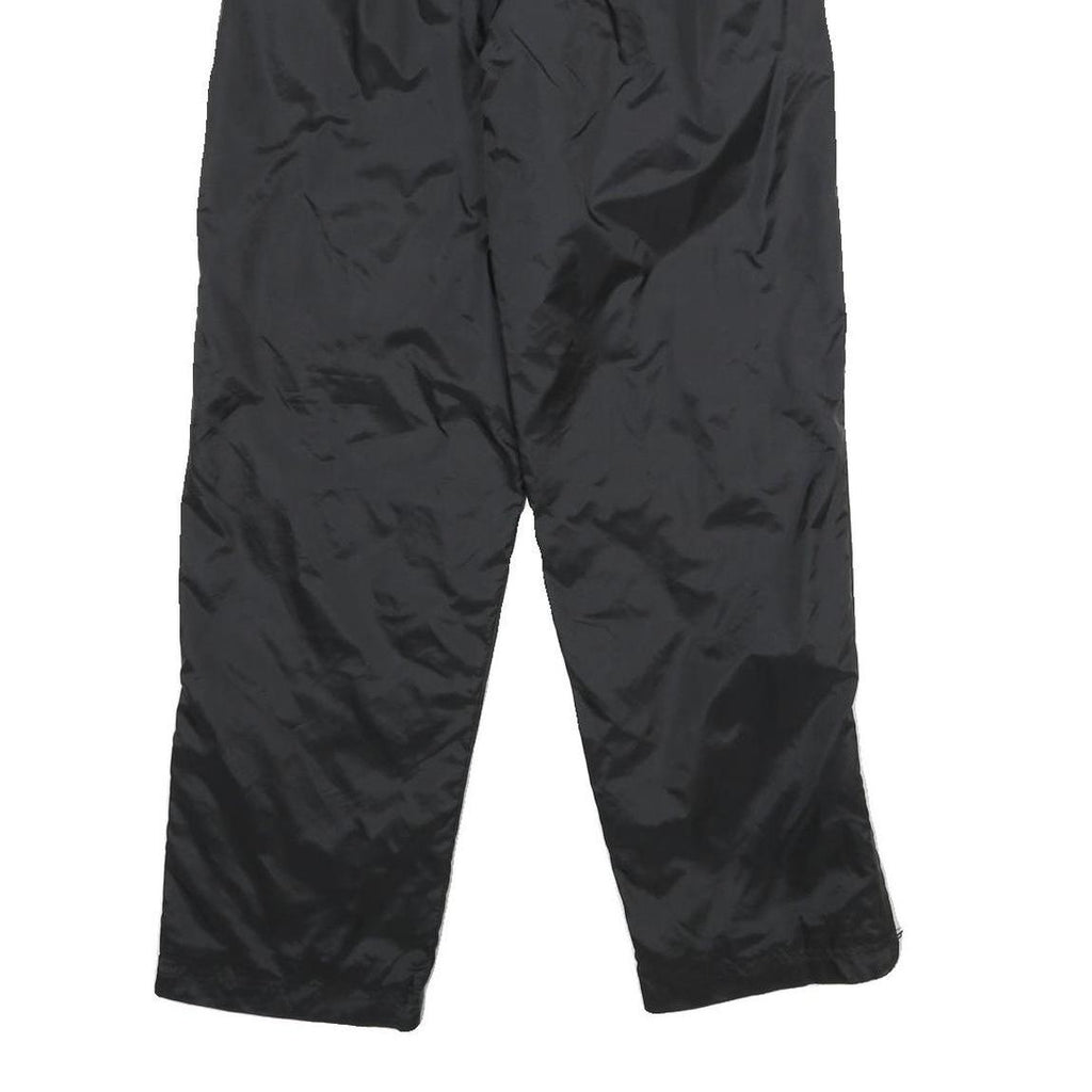 REEBOK Mens Joggers Black S W24 L29 Classic Straight Fit Lightweight Nylon