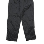 REEBOK Mens Joggers Black S W24 L29 Classic Straight Fit Lightweight Nylon