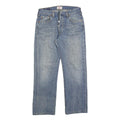 LEVI'S 501 Mens Jeans Blue Regular Straight Denim Medium W30 L27 Classic Button