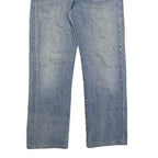 LEVI'S 501 Mens Jeans Blue Regular Straight Denim Medium W30 L27 Classic Button