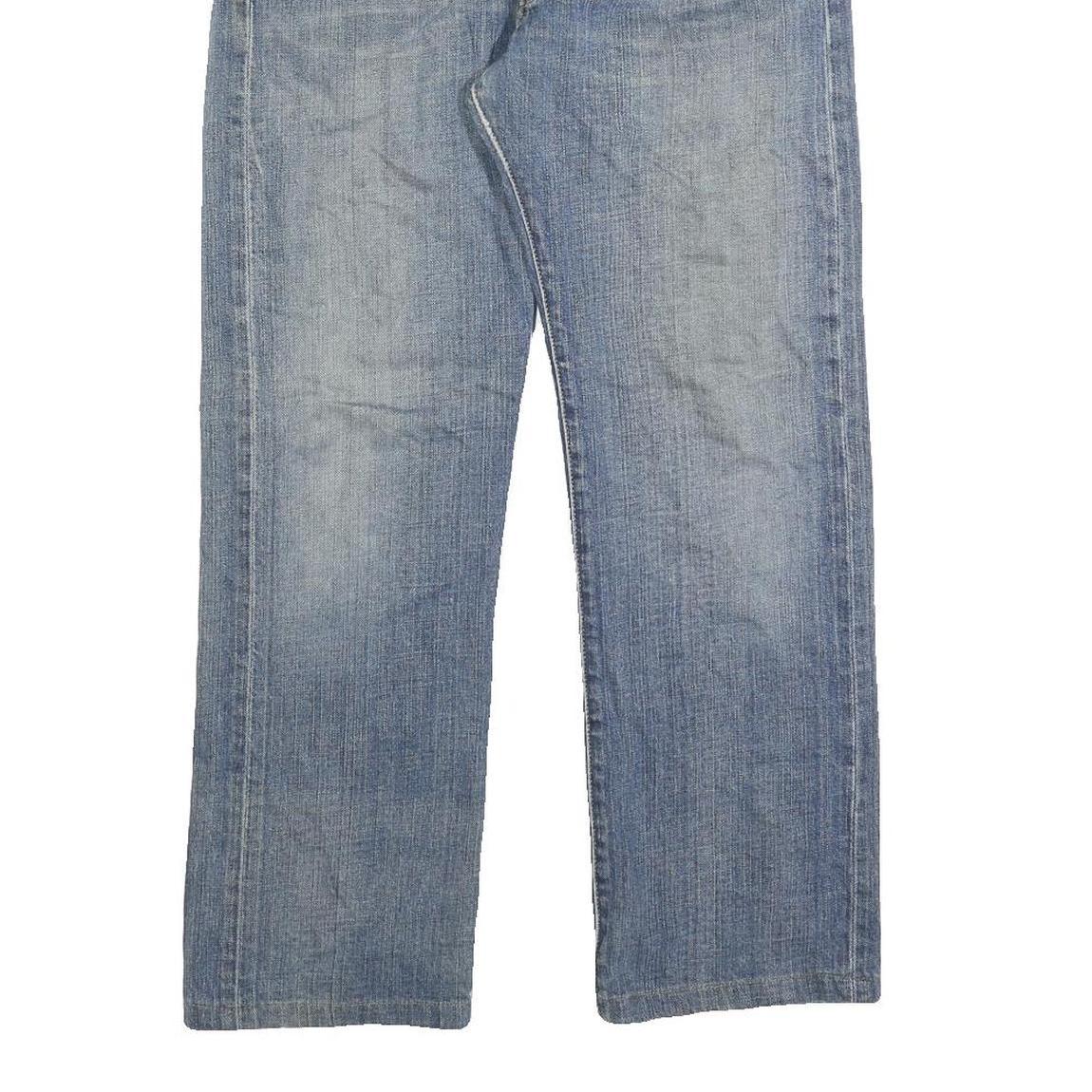 LEVI'S 501 Mens Jeans Blue Regular Straight Denim Medium W30 L27 Classic Button