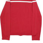 NIKE Mens Red & Navy Sporty Zip Polyester Jacket S Casual Trackwear