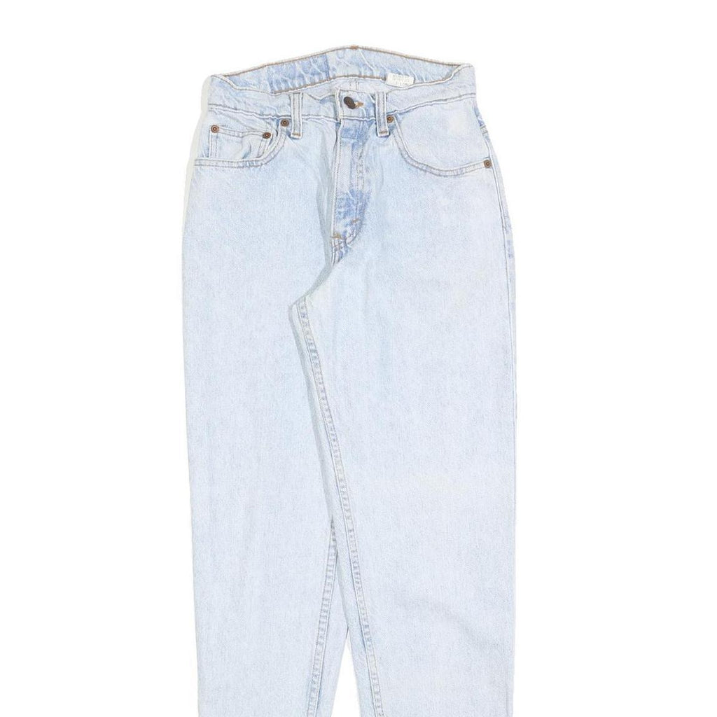 LEVI'S 550 Tapered Womens Jeans Blue Relaxed Cotton Light W25 L32 Classic Fit