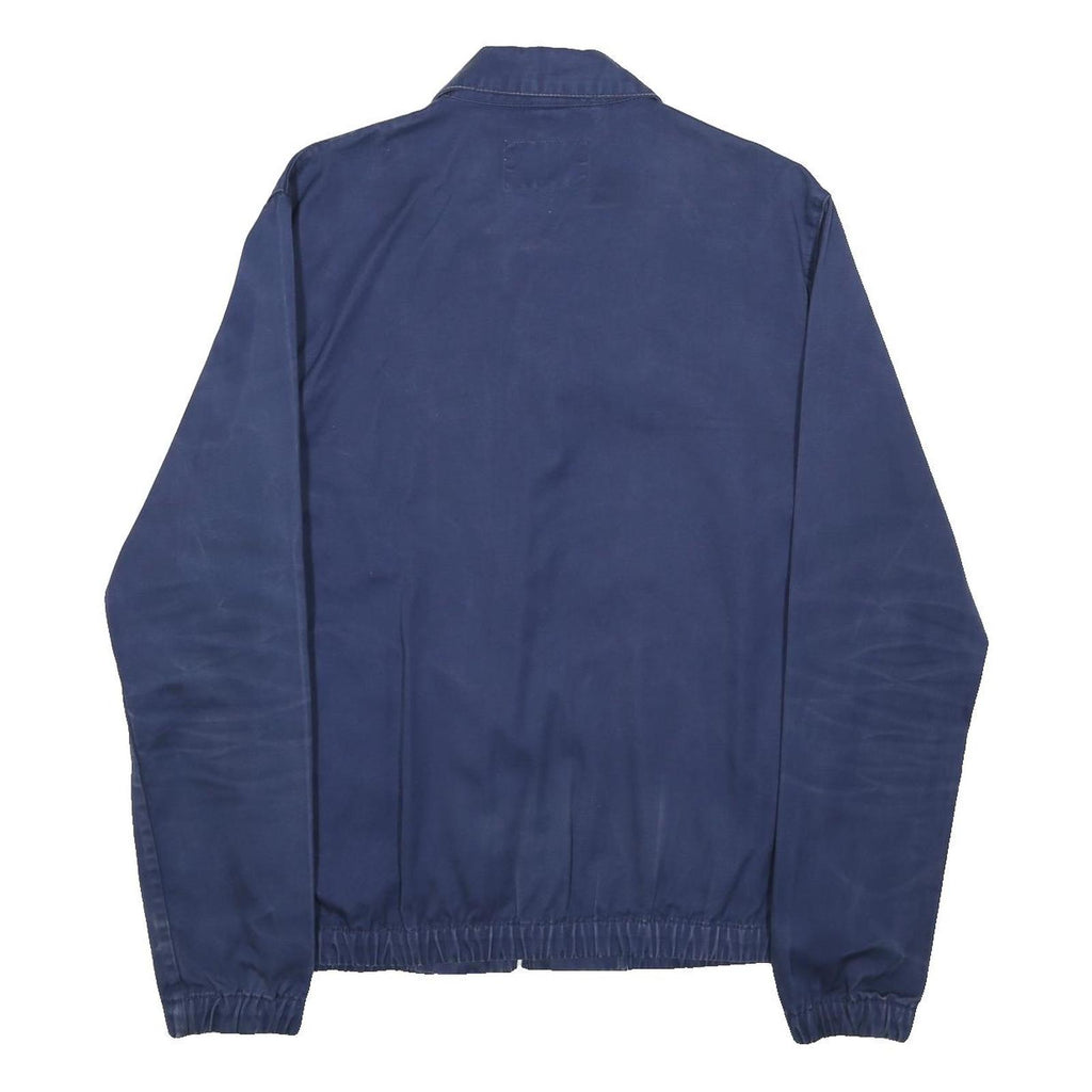 CARHARTT WIP Mens Blue Jacket XS Cotton Plain Zip Classic Casual Skate