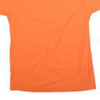 RIVALRY THREADS Womens Orange Auburn Graphic T-Shirt M Short Sleeve Crew Neck