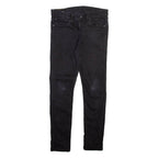 LEVI'S 519 Jeans Hi-ball Mens Black Slim Skinny W31 L29
