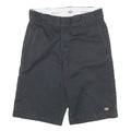 DICKIES Mens Shorts Black Relaxed Fit L W30 Workwear Cotton Blend Casual