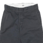 DICKIES Mens Shorts Black Relaxed Fit L W30 Workwear Cotton Blend Casual