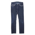 LEVI'S Womens Jeans Blue Slim Skinny Denim Medium W26 L28 Stylish Zip Closure