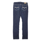 LEVI'S Womens Jeans Blue Slim Skinny Denim Medium W26 L28 Stylish Zip Closure