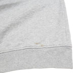 TOMMY HILFIGER Mens Grey Crew Neck L Sweatshirt Cotton Blend Pullover Logo