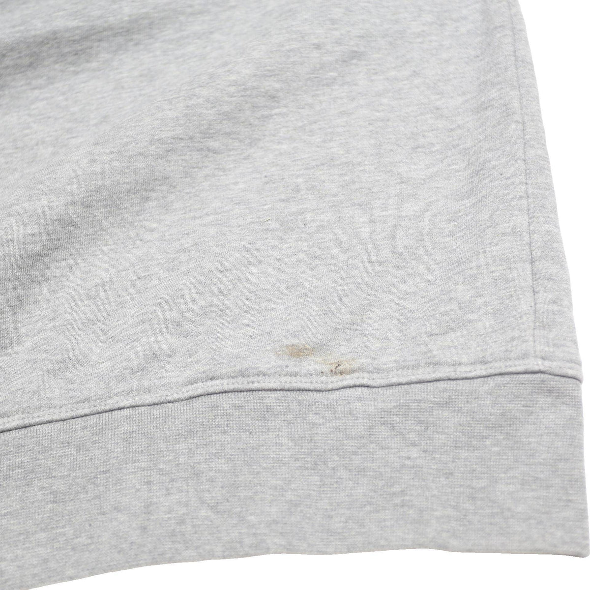 TOMMY HILFIGER Mens Grey Crew Neck L Sweatshirt Cotton Blend Pullover Logo