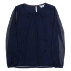 BODEN Womens Top Blue Long Sleeve UK 10