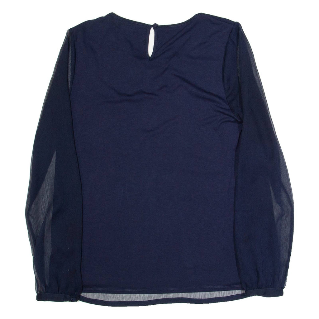 BODEN Womens Top Blue Long Sleeve UK 10