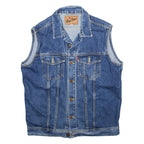 BIG STAR Mens Denim Gilet Blue M