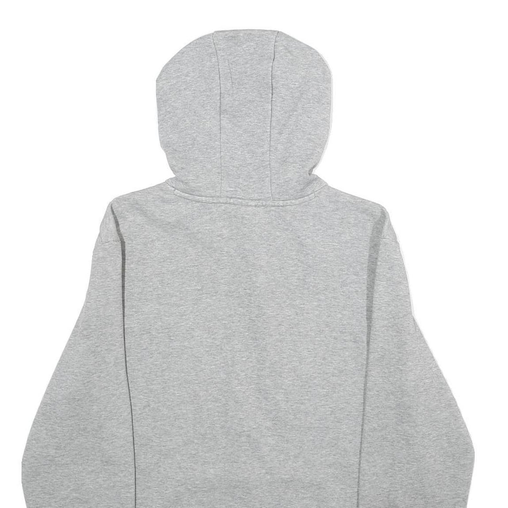 PUMA Mens Grey Hoodie S Cotton Blend Pullover Sweatshirt Casual