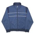 HENSON & HENSON Womens Blue & Navy Zip Jacket UK 24 Polyester Blend Track Casual