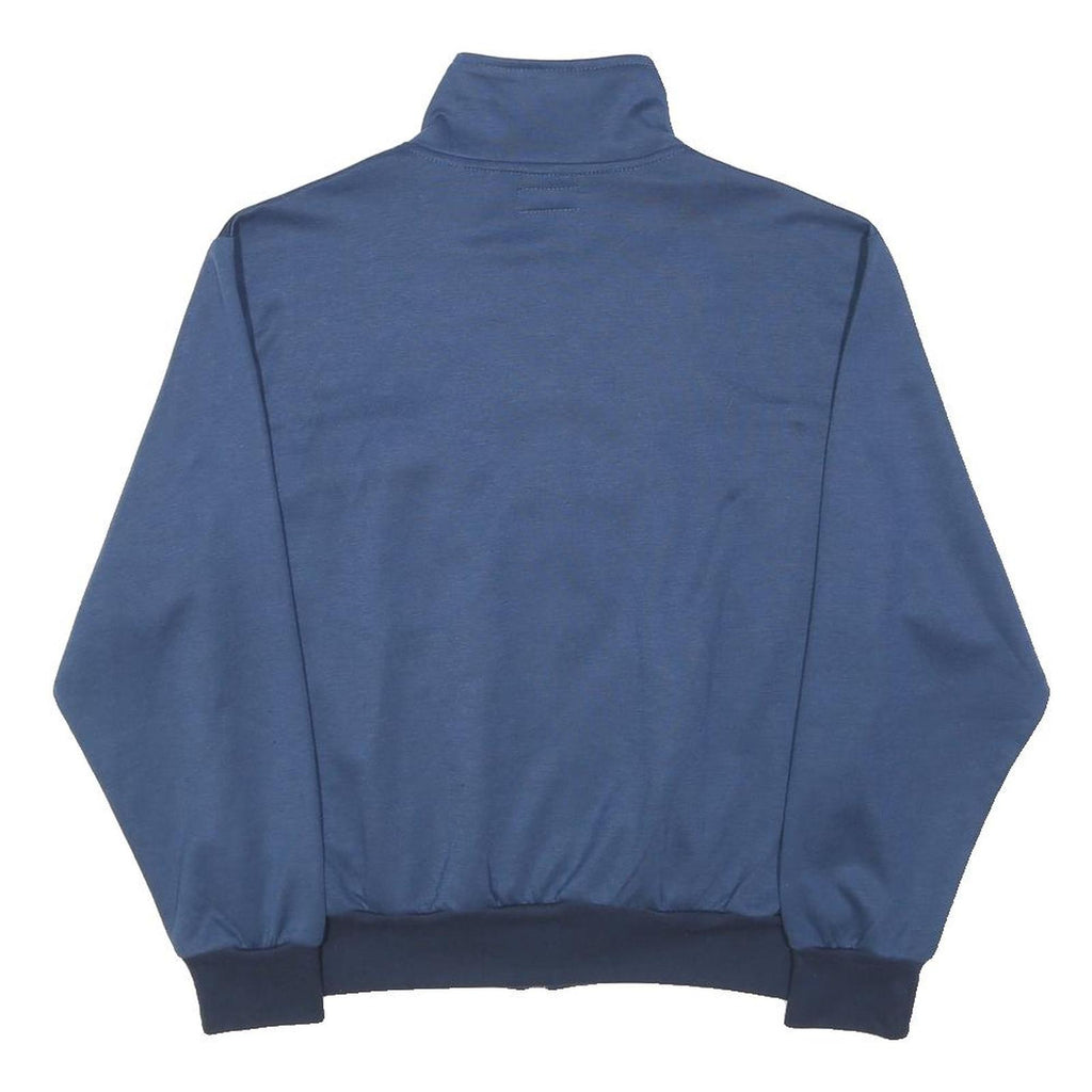 HENSON & HENSON Womens Blue & Navy Zip Jacket UK 24 Polyester Blend Track Casual