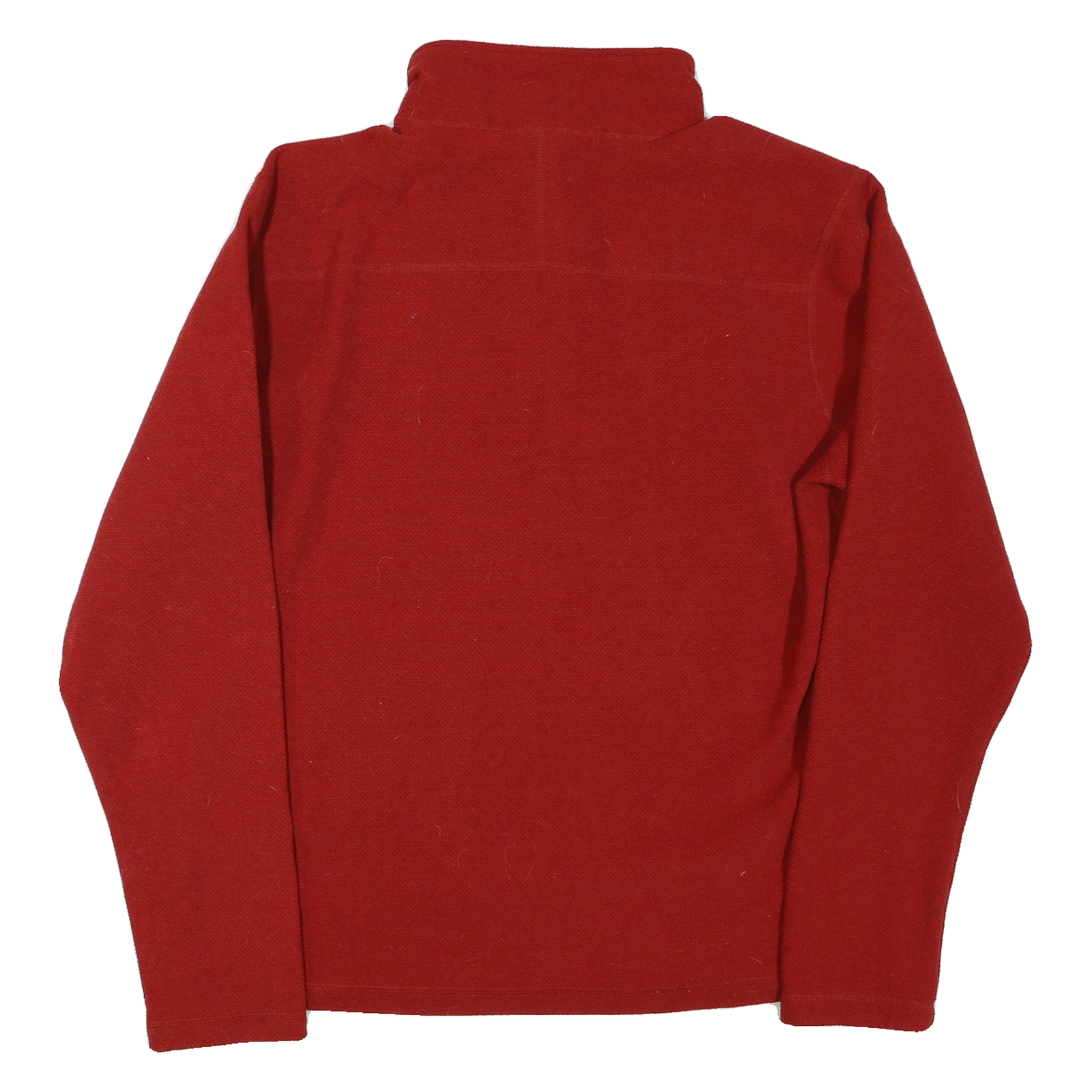 THE NORTH FACE Mens Red Jacket M Polyester Blend Zip Front Plain Casual Outdoor