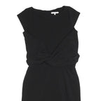 CARVEN Womens Black Bodycon Polyester Blend Mini Dress Size S Elegant Twist