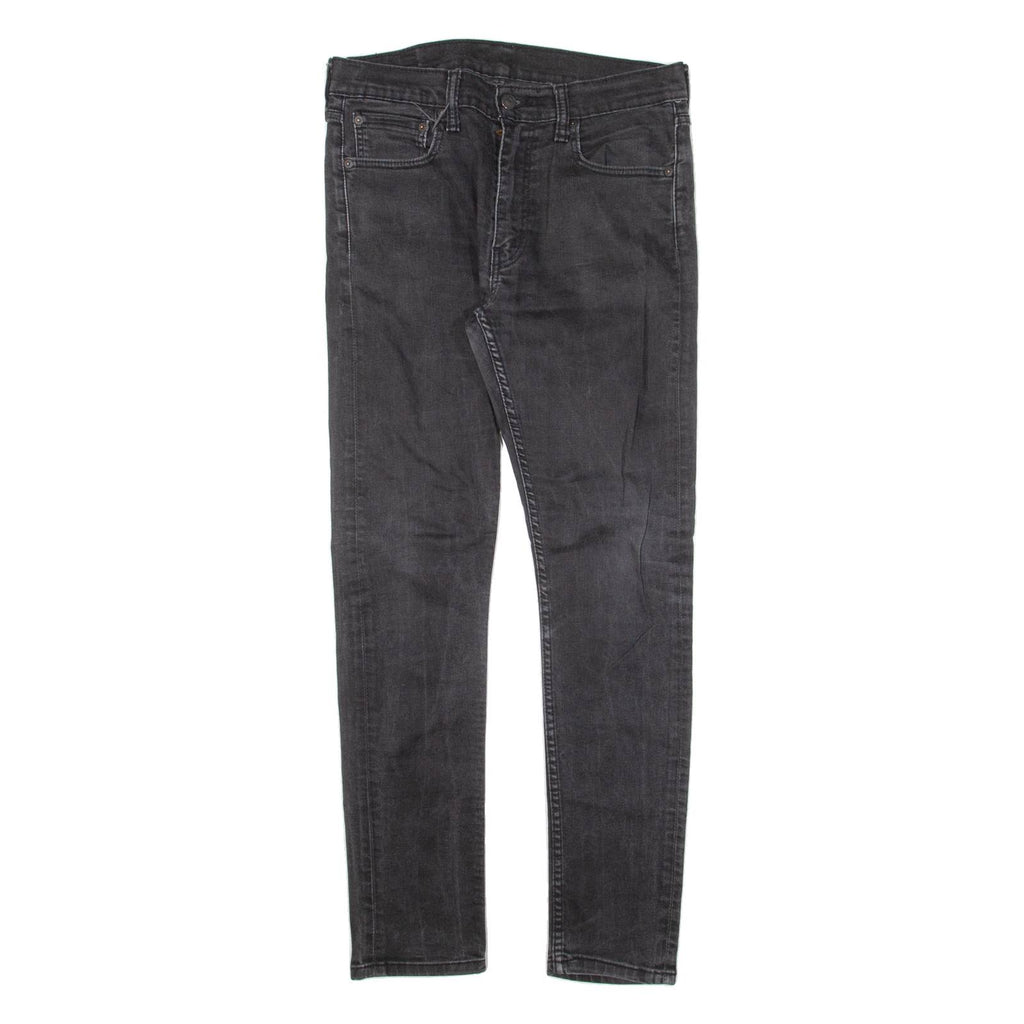 LEVI'S 519 Jeans Mens Black Slim Skinny W33 L29
