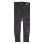 LEVI'S 519 Jeans Mens Black Slim Skinny W33 L29