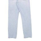 GUESS Mens Slim Fit Light Blue Denim Jeans W26 L28 Stylish Zip Closure