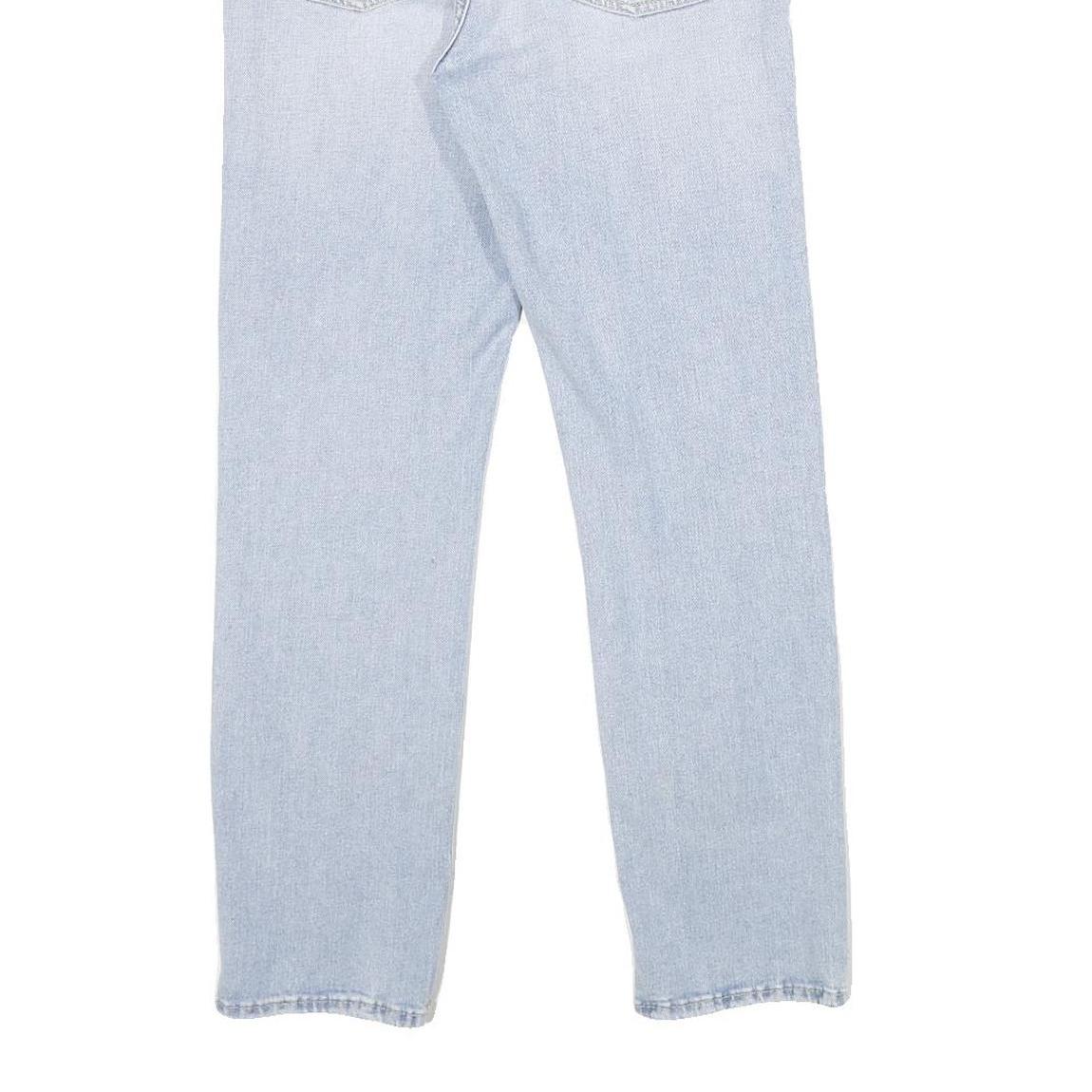 GUESS Mens Slim Fit Light Blue Denim Jeans W26 L28 Stylish Zip Closure