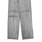 DIA Womens Jeans Grey Regular Straight Denim W30 L33 Casual Cotton Blend Zip