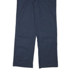 DICKIES Mens Cotton Blend Navy Regular Straight Trousers W31 L30 Workwear Zip